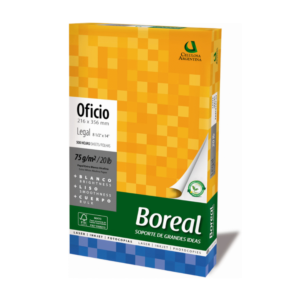 resma boreal oficio