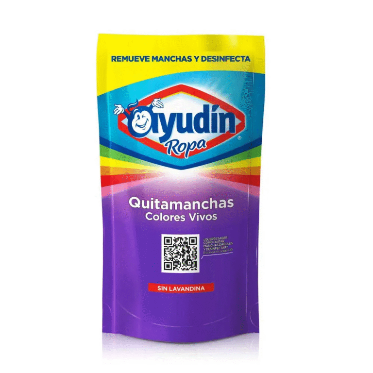 QUITAMANCHAS AYUDIN ROPA COLORES VIVOS DOYPACK 400ML PACK X16 ...